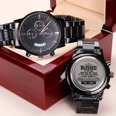 Blessed Is the One (Psalm 11-3 NIV) – Men's Watch